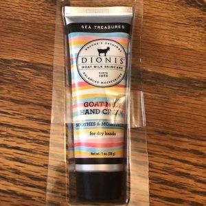 Dionis sea treasures travel size hand cream